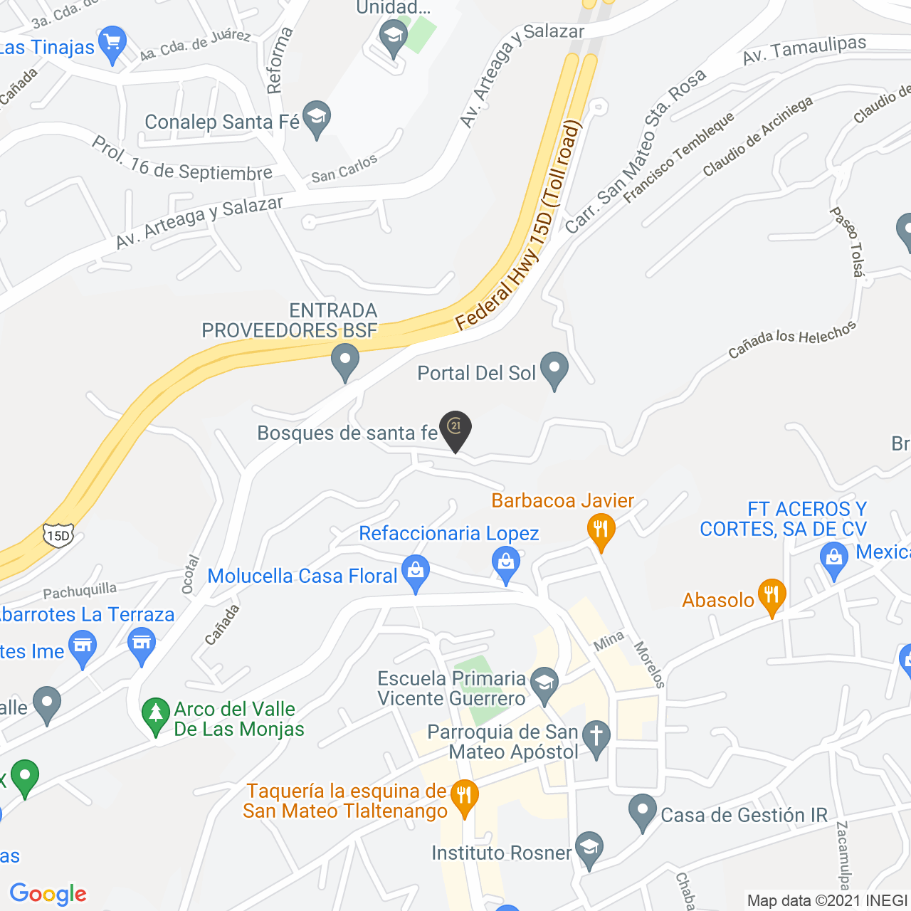 Casa en venta en Bosques de Santa Fe, Cuajimalpa De Morelos, Ciudad De