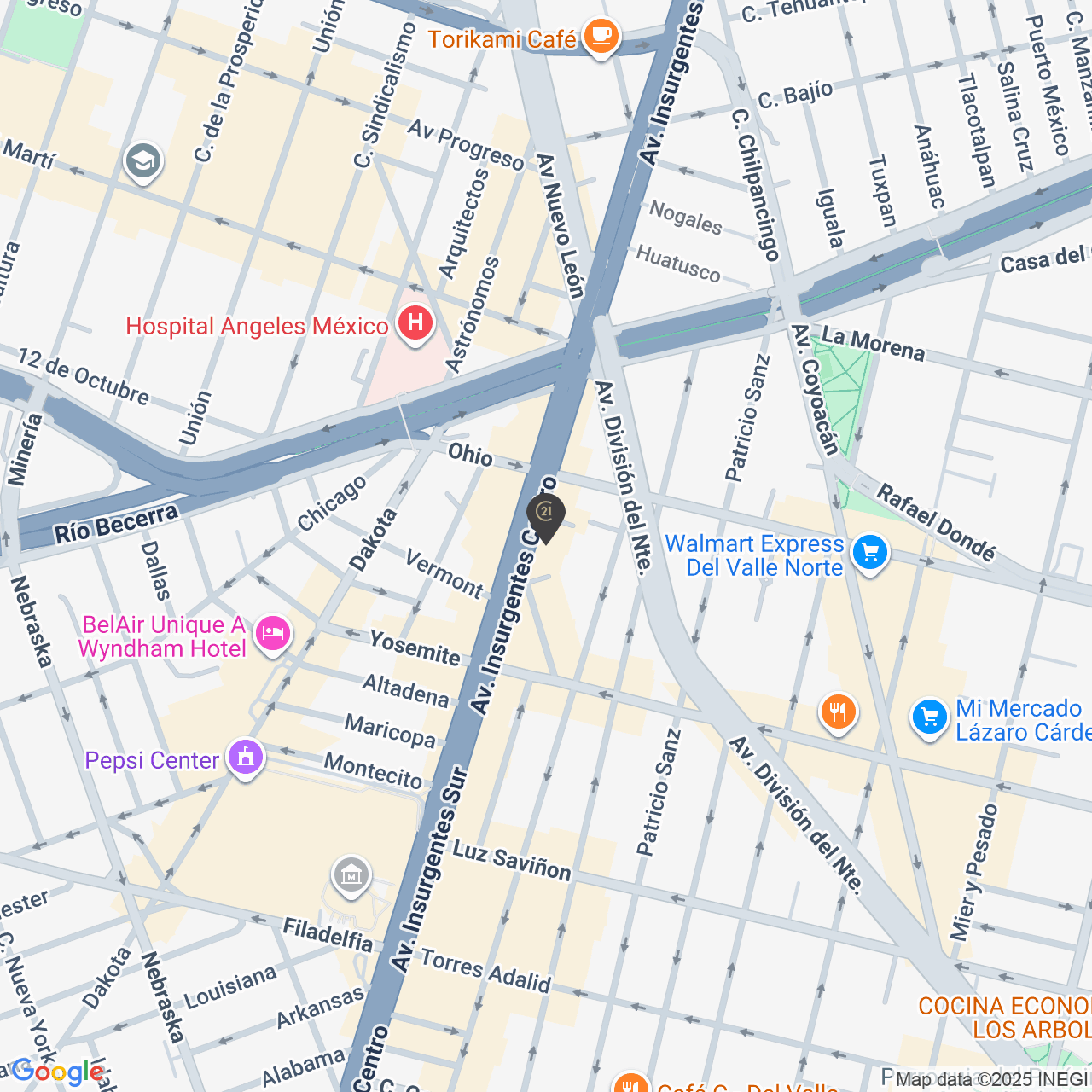 Ubicación | CENTURY 21 Falcón