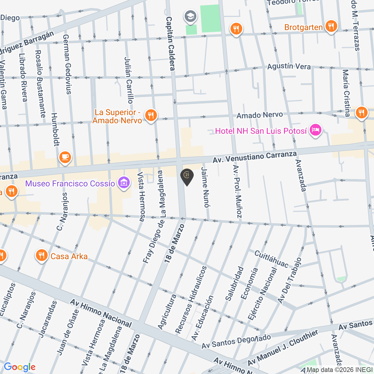 Ubicación | CENTURY 21 Axes