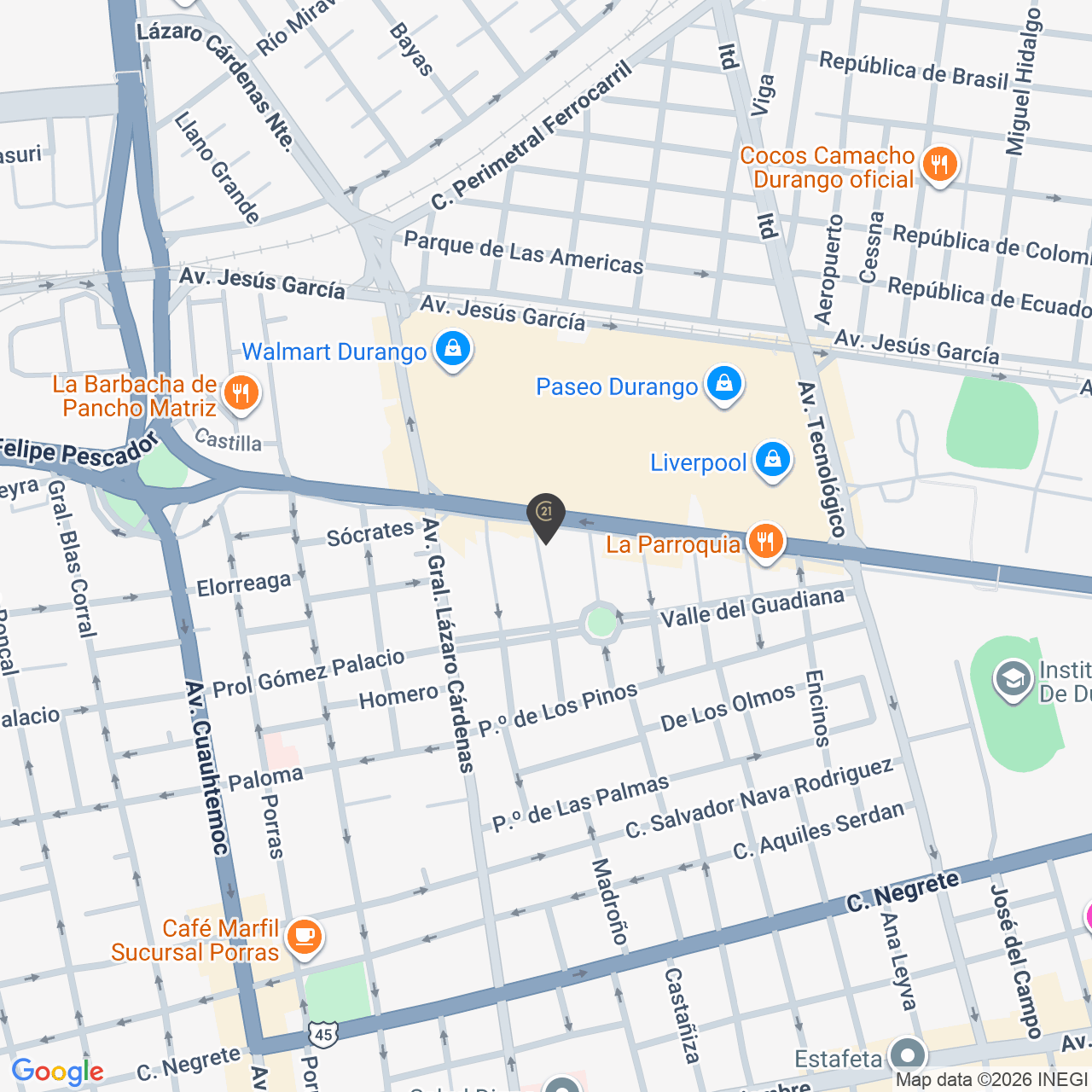 Ubicación | CENTURY 21 Guadiana