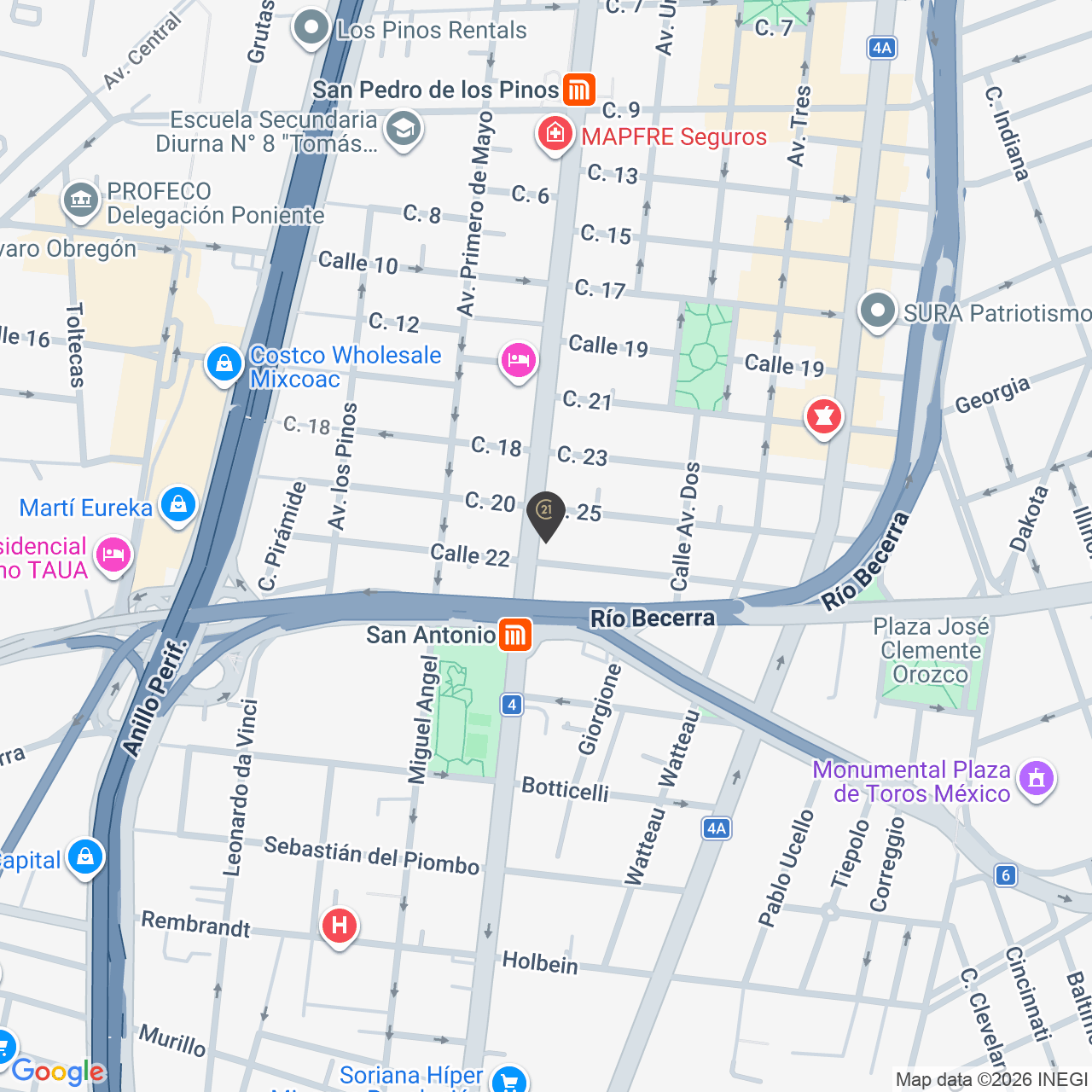 Ubicación | CENTURY 21 Punto Elite